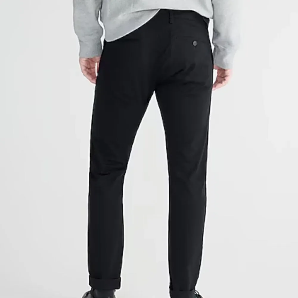 J. Crew 484 Slim-fit stretch chino pant Black size 31 NWT